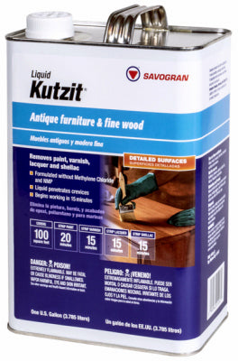 SAVOGRAN CO, Savogran Kutzit Flammable Paint & Varnish Remover 1 gal. for Outdoor Use (Pack of 4)