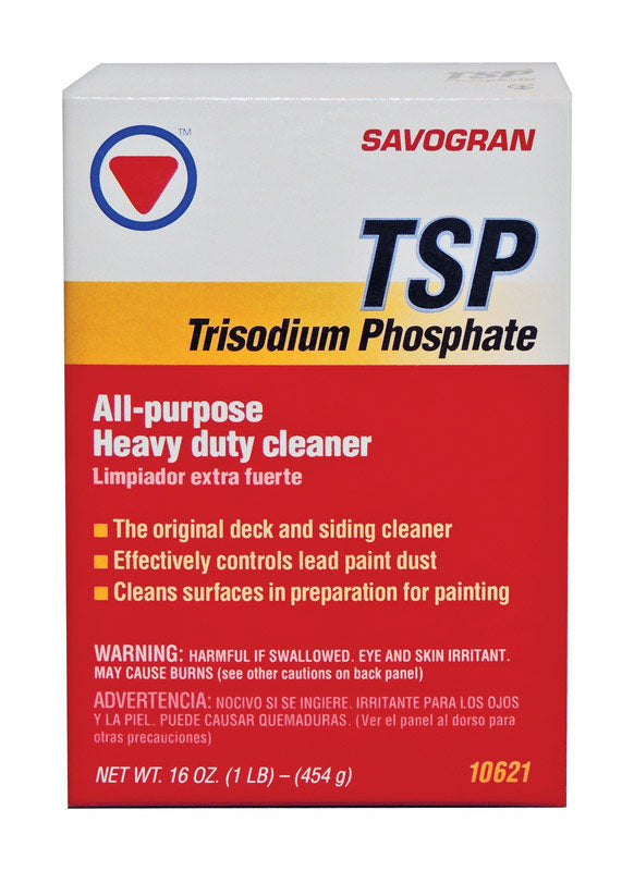 SAVOGRAN CO, Savogran TSP No Scent All Purpose Cleaner Powder 16 oz