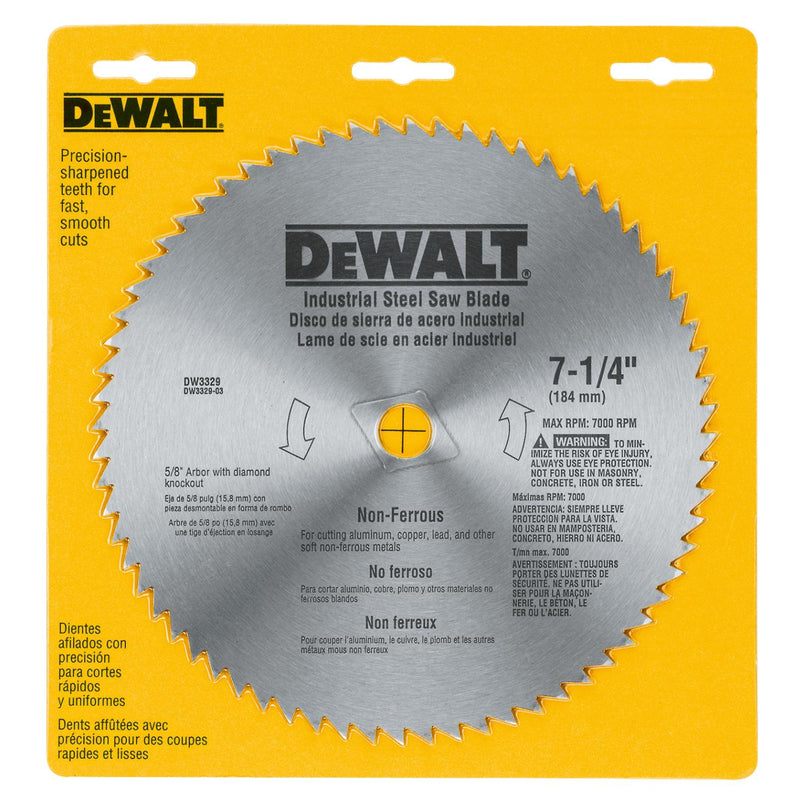 BLACK & DECKER US INC, Saw Blade 7-1/4"68T