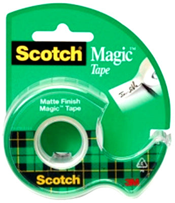 3M COMPANY, Scotch 3/4 in. W x 300 in. L Tape Clear