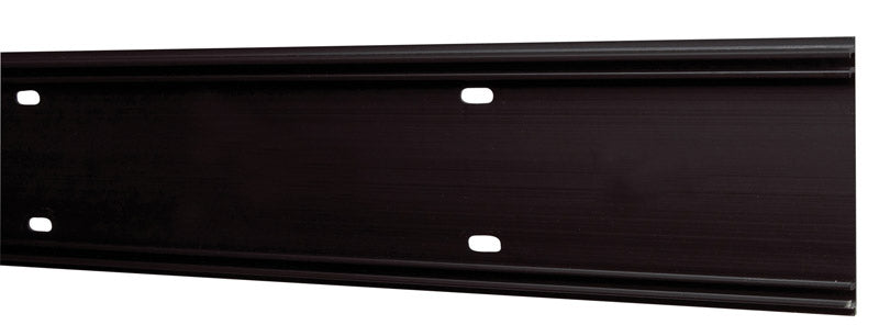 Screen Tight, Screen Tight Screen Base 3-1/2", 3-1/2" X 8', 3/16", 8" Aluminum Black Bulk (Case of 20)