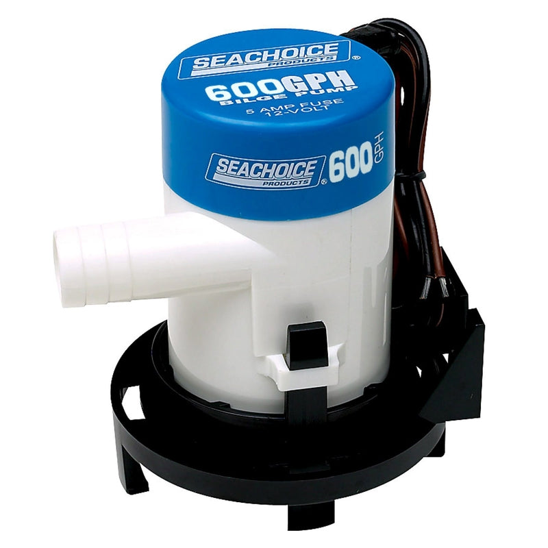 SEACHOICE/LAND&SEA INC., Seachoice 600 gph Automatic Bilge Pump 12 V