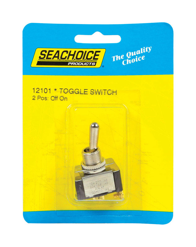 SEACHOICE/LAND&SEA INC., Seachoice Toggle Switch Brass