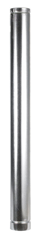 SELKIRK CORP, Selkirk 4 in. Dia. x 48 in. L Aluminum Round Gas Vent Pipe (Pack of 2)