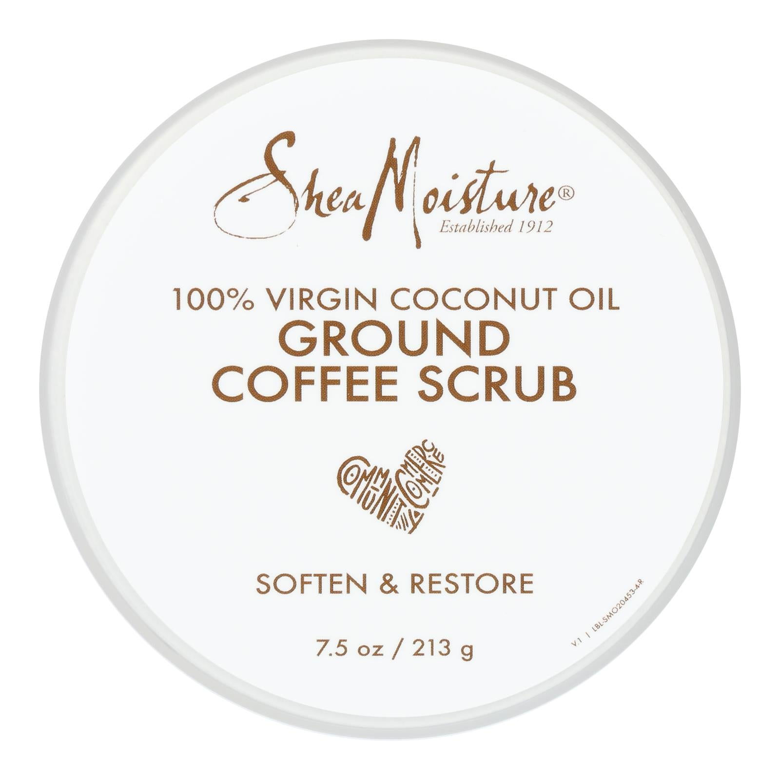 Shea Moisture, Shea Moisture - Grd Coffee Scrub Vr Coconut Oil - 1 Each - 7.5 OZ