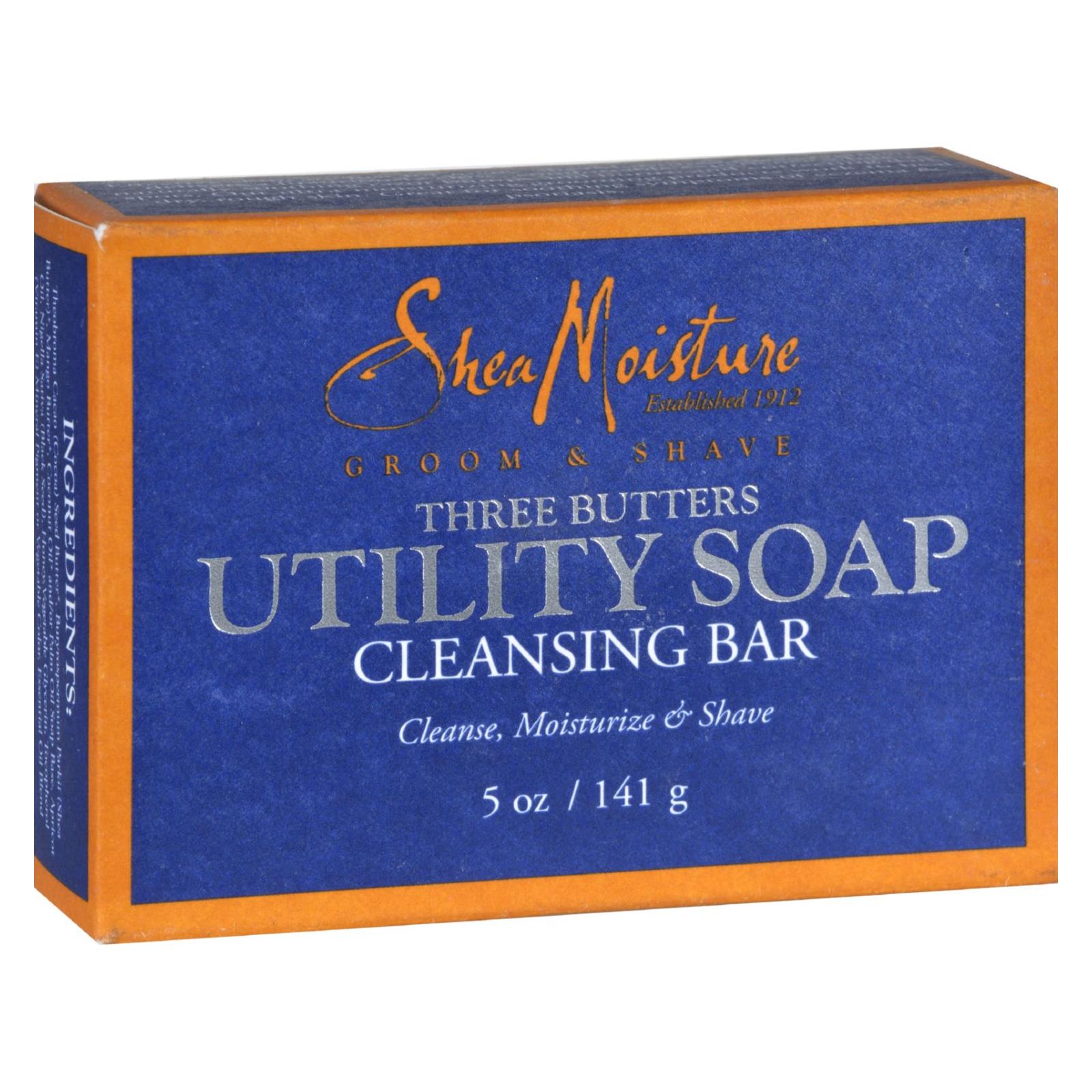 Shea Moisture, SheaMoisture Men's Utility Soap - 5 oz